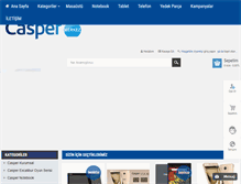 Tablet Screenshot of caspermerkez.com